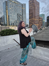 Load image into Gallery viewer, Harem Pants Blue