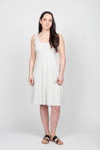 Load image into Gallery viewer, Light grey bamboo dress. bamboo clothing Canada. Bamboo clothing store in Canada. Bamboo fashion Canada. Bamboo clothing online in Canada with free shipping.
Vancouver based clothing store Sunlaced Apparel Sunlaced.com Bamboo dress collection made from sustainable fabrics handmade locally in Vancouver BC. Best shop in Fraser Valley BC for eco conscious sustainable fashion. Summer vacation wear Bamboo collection from Juniper Designz.