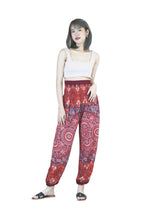 Load image into Gallery viewer, Red bohemian print harem pants
Harem pants in Canada
Yoga beach pants for men and women