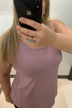 Load image into Gallery viewer, Abbotsford clothing store. Canadian made bamboo clothing wide strap long pink tank top for women. Plus size pink tank top
Plus size Fraser Valley.
Curve fashion BC
Plus sizes Vancouver 
Plus size women's clothing BC
Plus size women's clothing Fraser Valley.