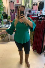 Load image into Gallery viewer, Bohemian style blouses in Plus sizes
Made in Canada bamboo tops
Canadian made fashion in the Fraser Valley BC