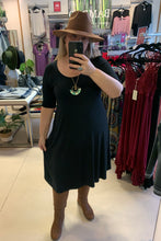 Load image into Gallery viewer, Plus size dresses near me
Plus size dresses in Bamboo fabric 
Made in Canada plus size clothing in Abbotsford BC
Plus size Canadian made bamboo clothing in the Fraser Valley of BC
Best selection on plus size dresses and blouses in a Canadian retailer with made in Canada clothing