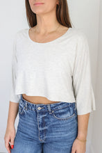 Load image into Gallery viewer, Loose fitting Medium Sleeve Crop Top. Made Locally With Sustainable Eco-Tech Bamboo Fabric. Available in a Wide Variety of Colours.
Canadian clothing store near me
Canadian made women's clothing. Omens clothing in Abbotsford. Canadian owned businesses near me.
 Canadian retailers.
Made in Canada women's clothing.
Made in Canada near me.