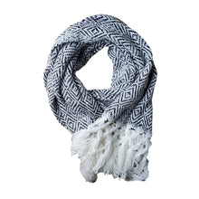 Load image into Gallery viewer, Oversized Knitted Scarf/ shawl/ wrap
