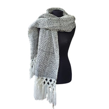 Load image into Gallery viewer, Oversized Knitted Scarf/ shawl/ wrap
