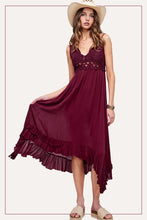 Load image into Gallery viewer, Dressy outfits for Fall. Best fitting local BC retailer Sunlaced Apparel. Shipping in Canada. Perfect dresses for wedding guests. Bralette crochet lace dresses available in Canada.
