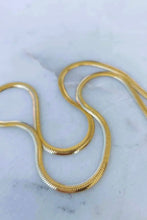 Load image into Gallery viewer, Herringbone Chain - Gold
