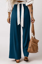 Load image into Gallery viewer, Cobalt blue wide leg pants. Pants with pockets found in Fraser Valley B.C . Find these in Abbotsford, British Columbia, Canada.
