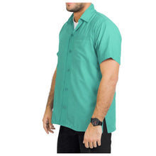 Load image into Gallery viewer, Tropical color mens shirts. Button down shirts for mens vacations. Aloha shirts for men located in Abbotsford BC. Serving the Fraser valley community with shop close to Langley, Surrey, Vancouver and Chilliwack BC
