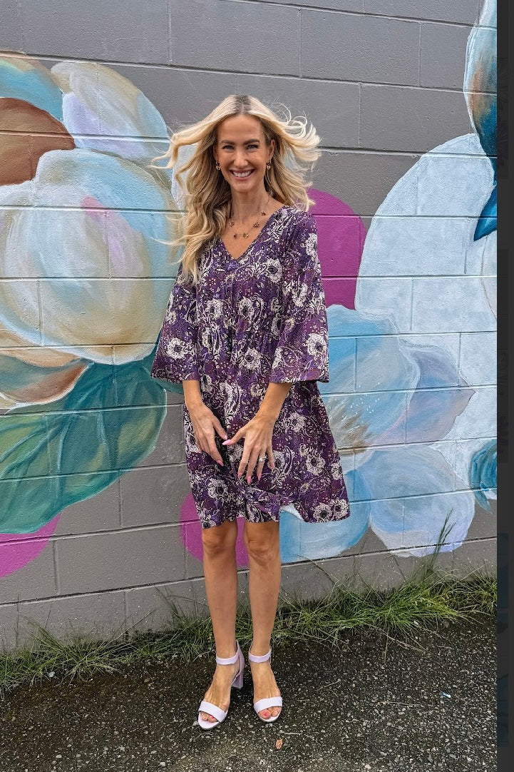 Michelle Dress in Paisley 🇨🇦