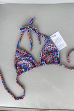 Load image into Gallery viewer, Sext triangle bikinis near you in the Fraser Valley of BC. Unique prints and eco friendly fabrics. All local handmade high end swimsuits. Sext cuts for beach babe in BC. Ships Canada. 
Best bikinis in Abbotsford.
