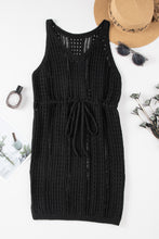 Load image into Gallery viewer, Crochet Sleeveless Beach Dress
