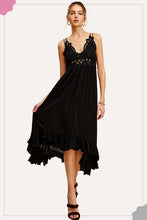 Load image into Gallery viewer, Long Black Crochet Lace Dress. Find in Abbotsford, B. C.
Bohemian dresses in Abbotsford. Boho looks for less in Abbotsford BC.
Boho shop near me

