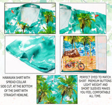 Load image into Gallery viewer, Fun rints and breathable shirts for Summer. Menswear Summer in Canada.Aloha shirts for men. Tropical shirts for venation. Hawaiian shirts for men. Hawaiian shirts in Fraser Valley BC
Hawaiian shirts in Abbotsford BC. 
Canadian retail with Hawaiian shirts for men and women. Vacation wear for men. Resort wear for men. Canadian men&#39;s clothing.
