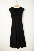 Load image into Gallery viewer, black high waist dress
