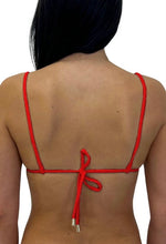 Load image into Gallery viewer, Quality Canadian swimwear ships anywhere in Canada free shipping on orders over $90. Bikinis and swimwear available online and in store
Red hot bikini, thong style bottoms
