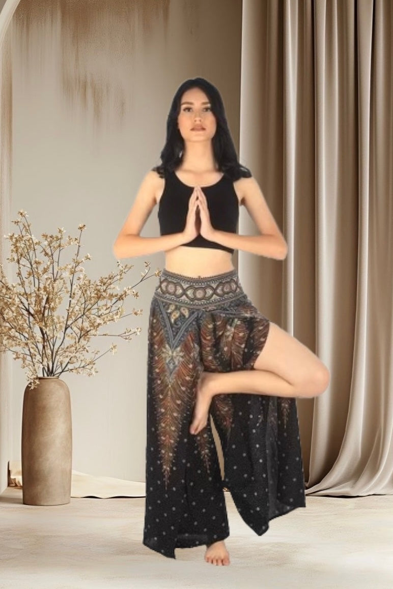 Thai Palazzo Pants. Bohemian style loose fitting pants. Perfect for summer.