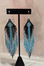 Load image into Gallery viewer, Beaded Earrings. Made Locally in Canada.
Native beadwork. First Nations handmade beaded earrings Authentic!
