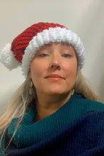 Load image into Gallery viewer, Soft knit toques for Christmas. Red toques. Pink toques. Toques in Abbotsford. Santa hats in lower mainland. anta hats in Fraser Valley BC
