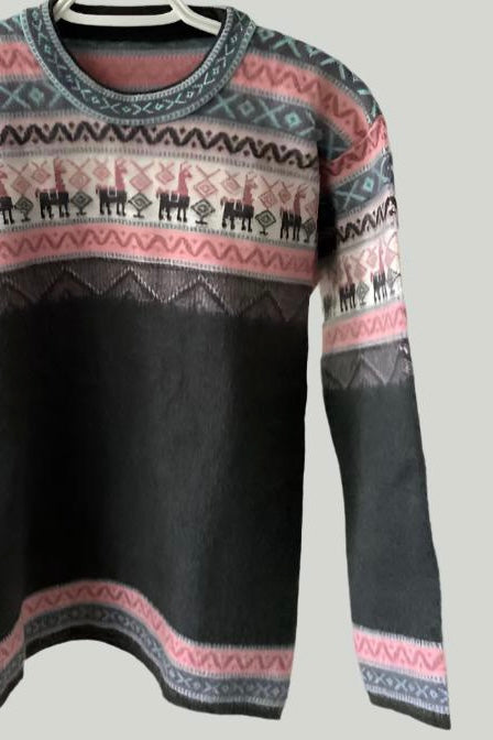 Alpaca Wool Sweater (7 Prints)