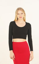 Load image into Gallery viewer, Carlee Bamboo Crop Top
