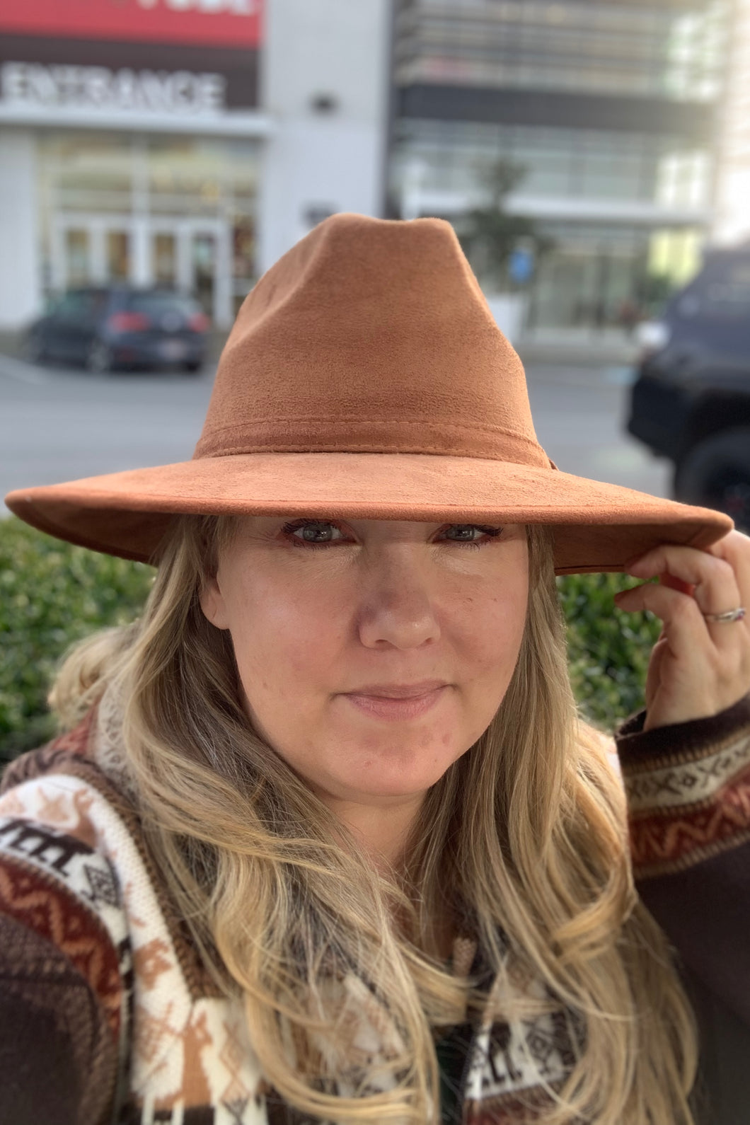 Suede Hat