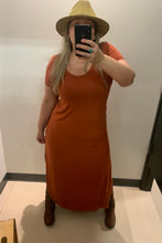 Load image into Gallery viewer, Maxi dresses in breathable fabrics up to 3XL. Plus size bamboo dresses in Abbotsford BC
Made in Canada Plus size maxi dresses in store. Bamboo maxi dress up to 3XL.
