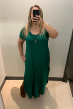 Load image into Gallery viewer, Bohemian style maxi dress for all occasions. Plus size dresses in Fraser Valley.
Made in Canada clothing for women in BC
Canadian owned clothing store in BC
