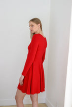 Load image into Gallery viewer, bamboo clothing canada
Red bamboo dresses in store Abbotsford.
