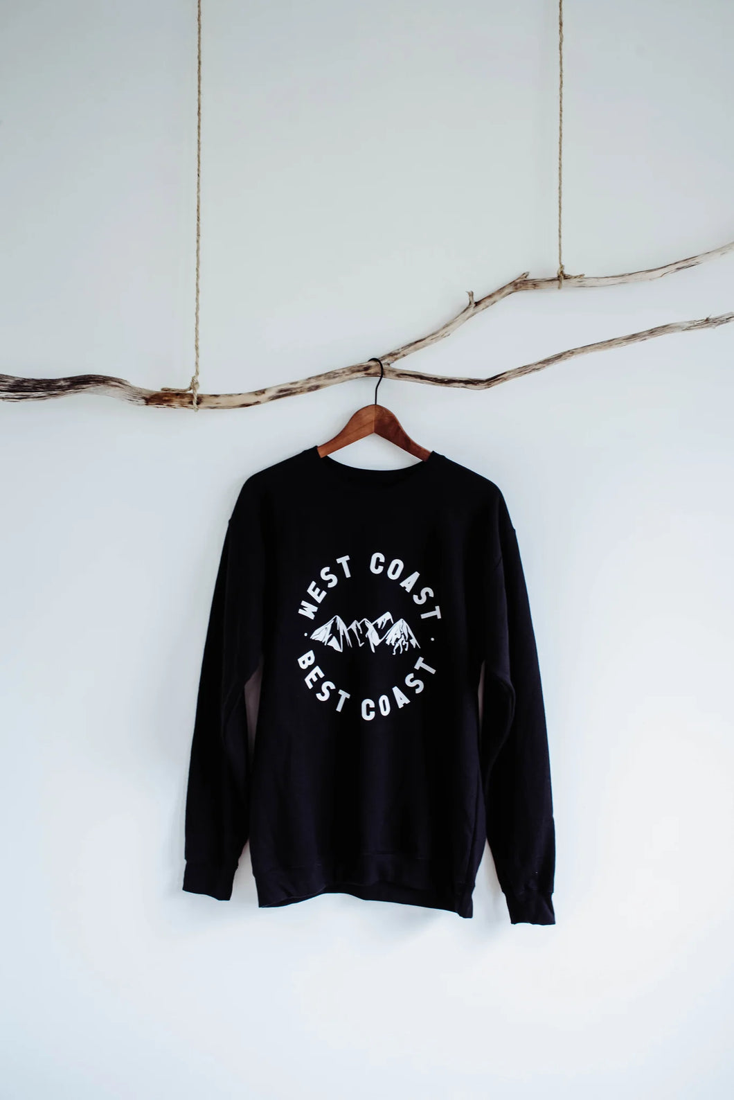 West coast best coast crew neck sweaters for men and women in Fraser Valley