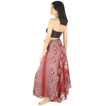 Load image into Gallery viewer, Red elephant dress convertible. Thailand style print. Perfect for summer weather.Hippie bohemian festival where in the Fraser Valley BC. Ships anywhere in Canada Canadian owned and operated fashion retailer Setlist apparel for Avicii bohemian vibe
