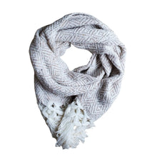 Load image into Gallery viewer, Oversized Knitted Scarf/ shawl/ wrap
