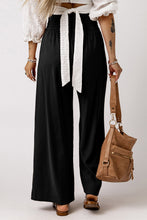 Load image into Gallery viewer, black casual wide leg pants in canada
