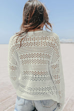 Load image into Gallery viewer, Crochet Pullover Sweater
