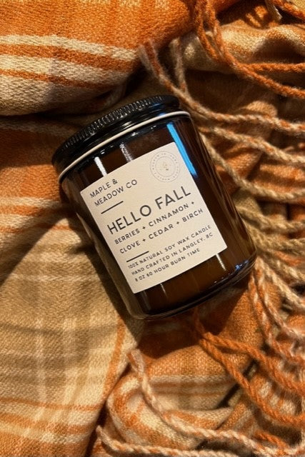Soy Candle, Hello Fall