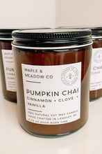 Load image into Gallery viewer, Soy Candle, Pumpkin Chai

