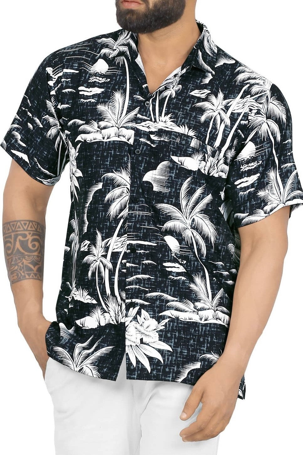 Island Palm Hawaiian Shirt