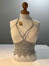 Load image into Gallery viewer, Crochet Lace Bralette Top
