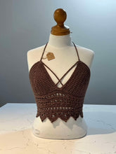 Load image into Gallery viewer, Crochet Lace Bralette Top
