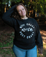 Load image into Gallery viewer, Locally Made &quot;West Coast, Best Coast&quot; Crew Neck Sweater
