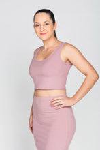 Load image into Gallery viewer, Bamboo Crop Top in Pink
