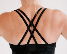 Load image into Gallery viewer, Fearlessly Driven Sports Bra (Classic Camo)
