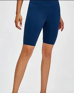 Second Skin Biker Shorts (Cobalt Blue)