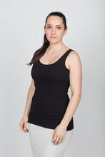 Load image into Gallery viewer, Lux Basics Tank Top in Black
