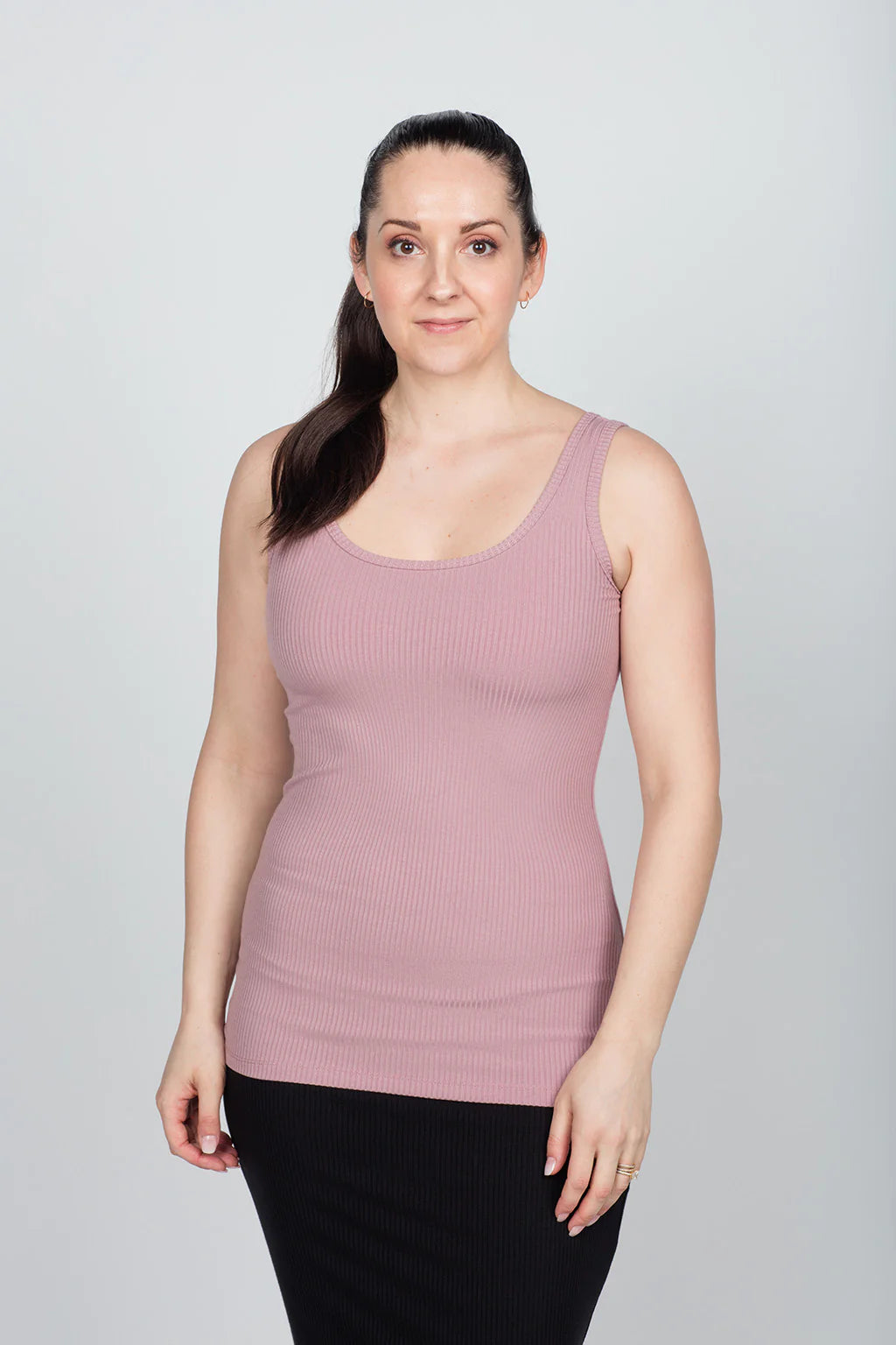 Lux Basics Tank Top in Pink