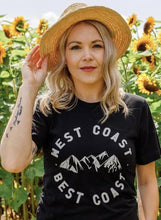 Load image into Gallery viewer, West Coast Best Coast T-shirts Black
